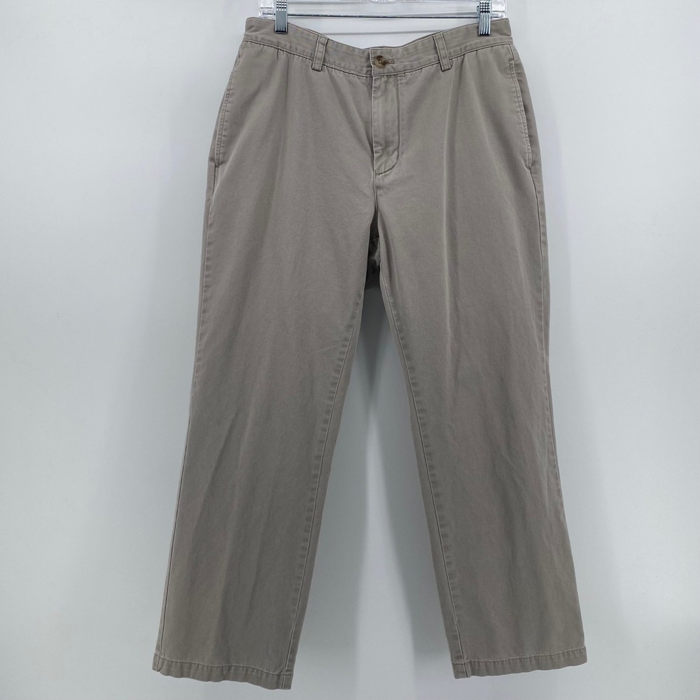 Vineyard Vines Club Pant Mens 33x30 Khaki Tan Cotton Twill Chino Straight Leg